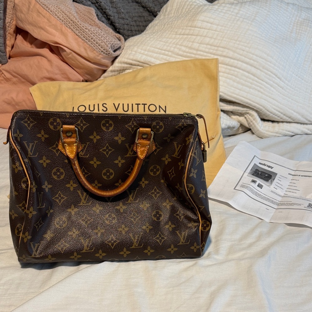 Louis Vuitton Brown Monogram Tote